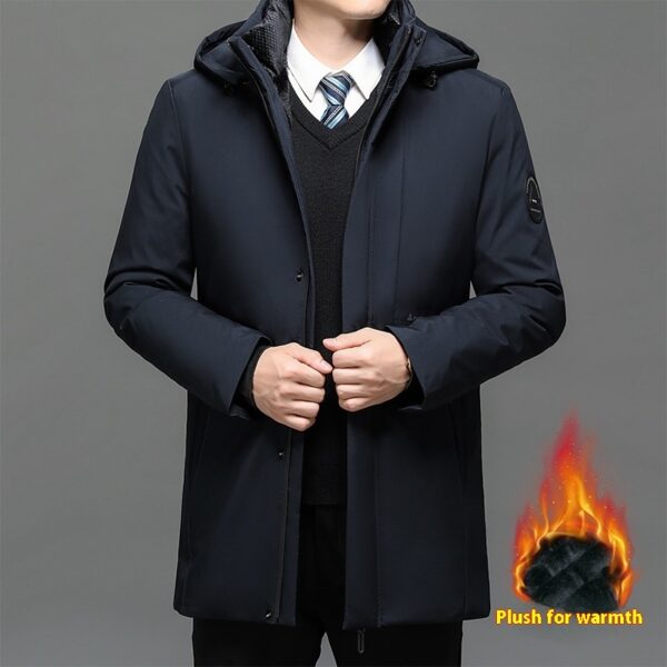 Men's Jacket Coat Thickened Plus Size Cotton Clothes - Image 2