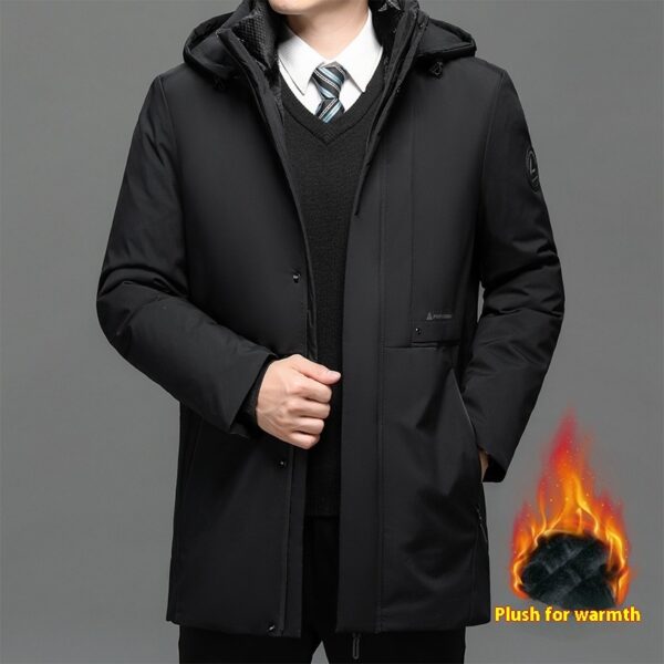 Men's Jacket Coat Thickened Plus Size Cotton Clothes - Image 4