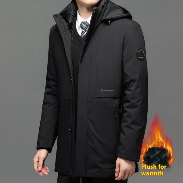 Men's Jacket Coat Thickened Plus Size Cotton Clothes - Image 6