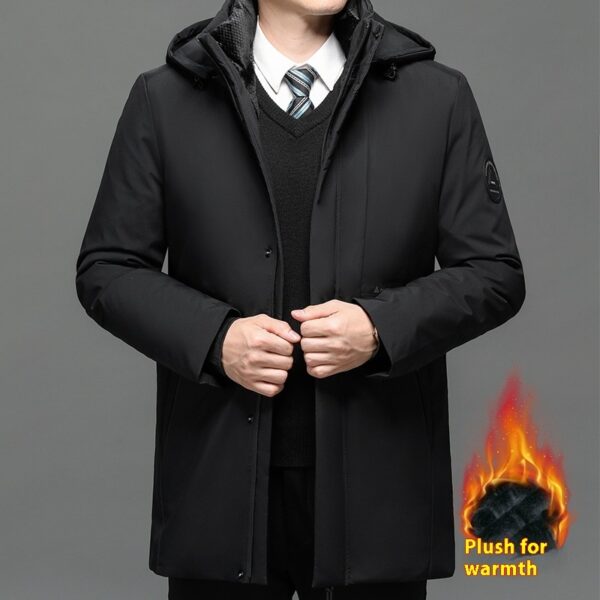 Men's Jacket Coat Thickened Plus Size Cotton Clothes - Image 5