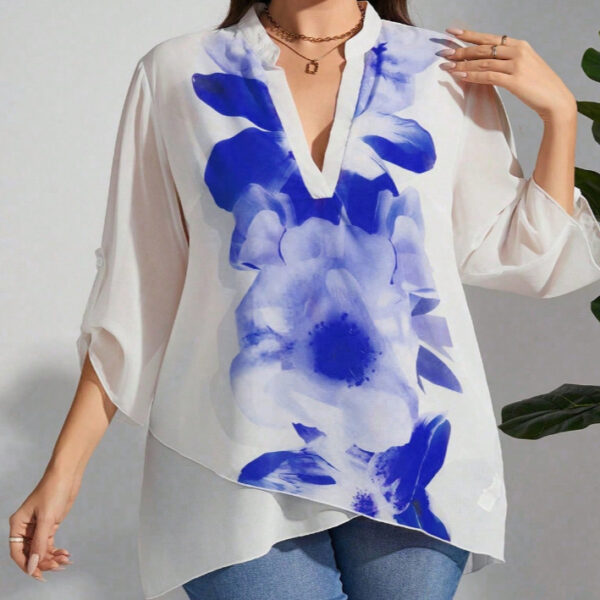 Women's Clothing Loose Shirt Elegant Fashion Design - Image 5