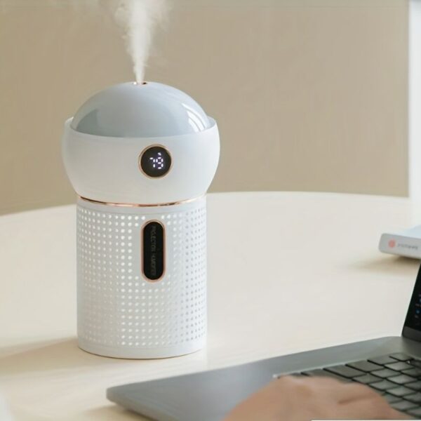 New Projection Night Light Air Humidifier Aroma Diffuser USB Rechargeable Essential Oil Diffusers Moisturizing Spray Steam Maker - Image 7