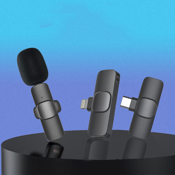 Wireless Lavalier Noise Reduction Microphone Small Microphone - Image 9