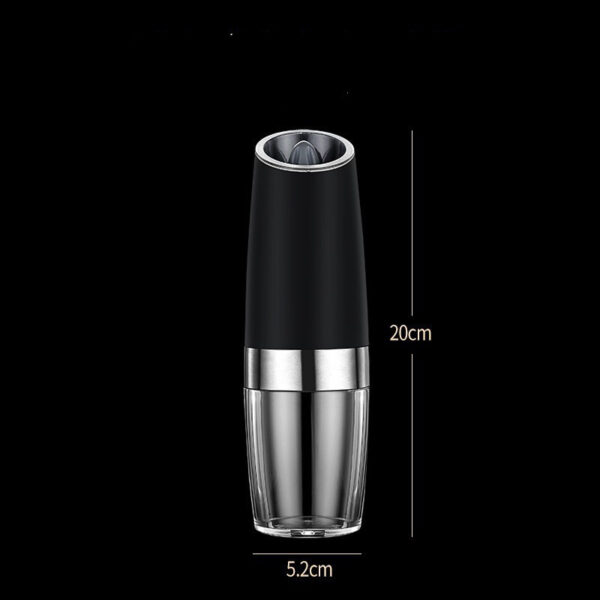 Rechargeable Electric Pepper And Salt Grinder Set One-Handed No Battery Needed Automatic Grinder With Adjustable Coarseness LED Light Refillable - Image 7