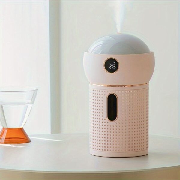 New Projection Night Light Air Humidifier Aroma Diffuser USB Rechargeable Essential Oil Diffusers Moisturizing Spray Steam Maker - Image 4