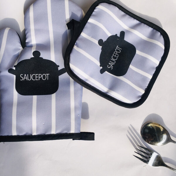 Two-Piece Set Of Hot Gloves For Baking In Microwave Oven - Image 8