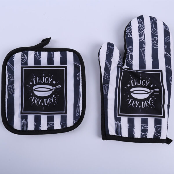 Two-Piece Set Of Hot Gloves For Baking In Microwave Oven - Image 7