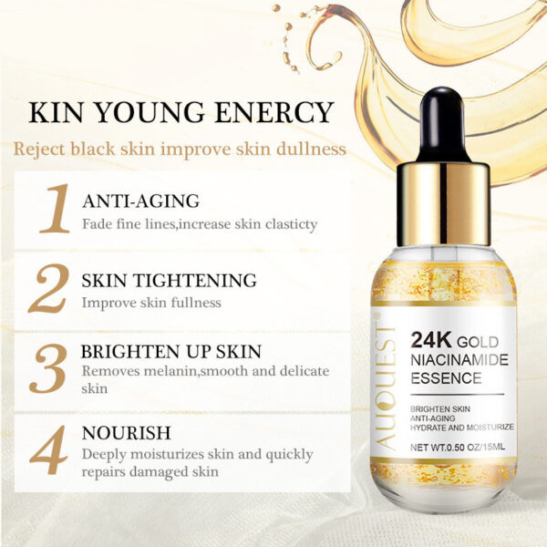 Golden Ampoule Brightening And Firming Moisturizing Lotion - Image 7