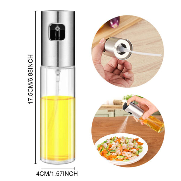 glass oil vinegar spray bottle - Image 4