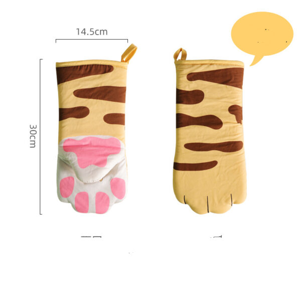 Microwave Oven Oven Gloves High Temperature Resistance - Image 3