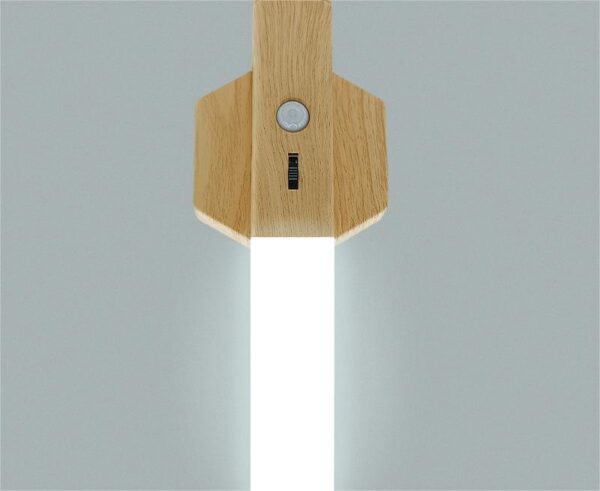 Smart Home Wooden Small Night Lamp Lamp LED Induction - Image 5