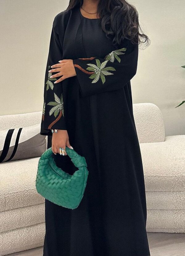 Women's Long-sleeved Cardigan Embroidered Dress - Image 3