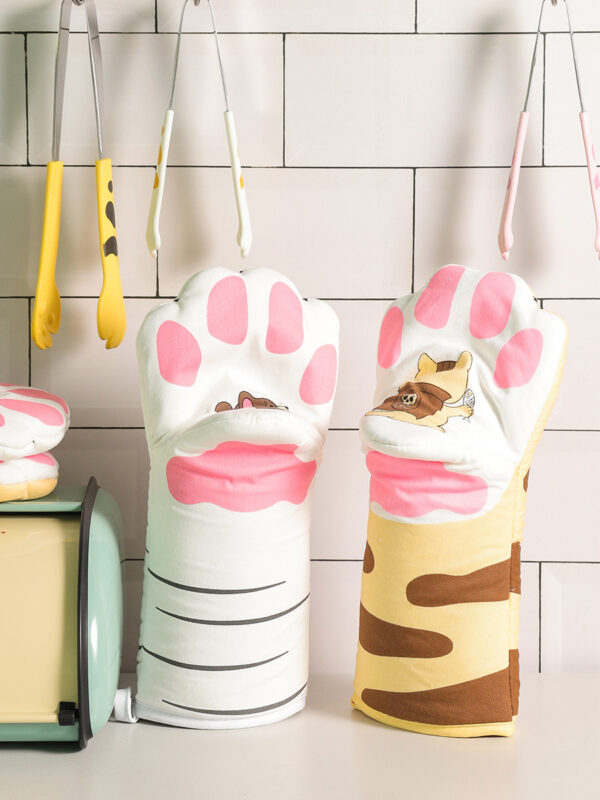 Microwave Oven Oven Gloves High Temperature Resistance