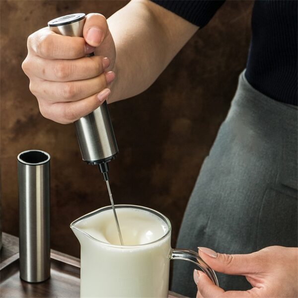 Electric Coffee Blender Milk Frother Handheld Whisk Kitchen Tools - Image 9