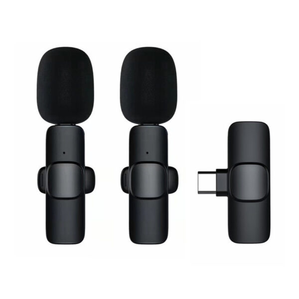 Wireless Lavalier Noise Reduction Microphone Small Microphone - Image 2