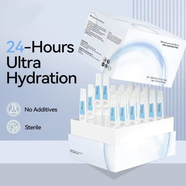 WNP 3 Hyaluronic Acid Serum Ultra-Hydrating Vials - Image 6