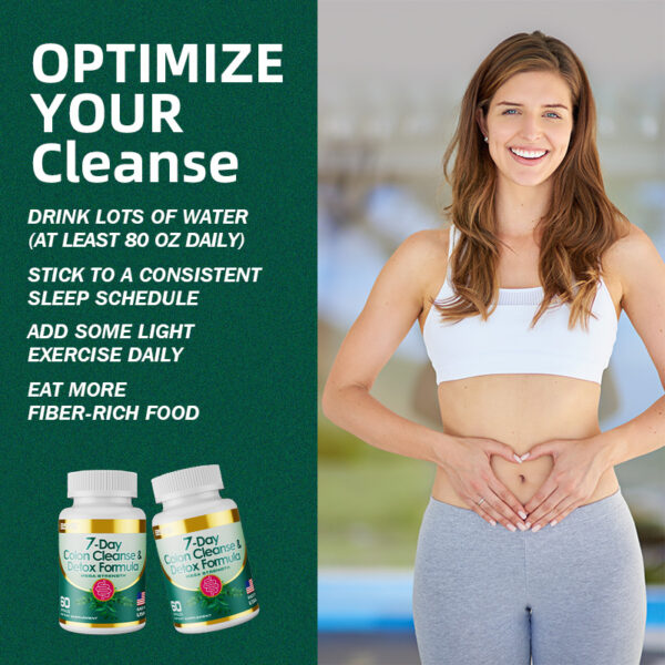 7-Day Colon Cleanse & Detox Formula Capsulese - Image 5