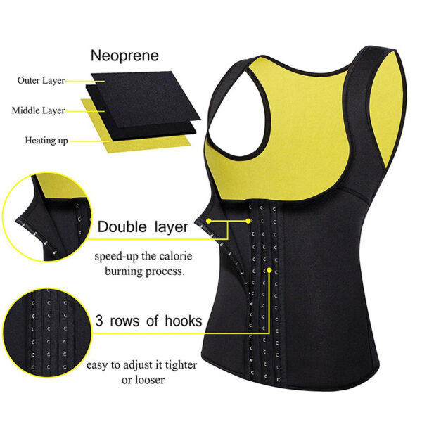 Fitness sweating vest - Image 4