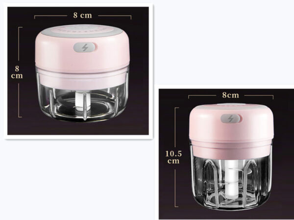 Mini Wireless Electric Garlic Masher, Electric Garlic Masher, Garlic Masher, Garlic Press, Household Garlic Masher - Image 2