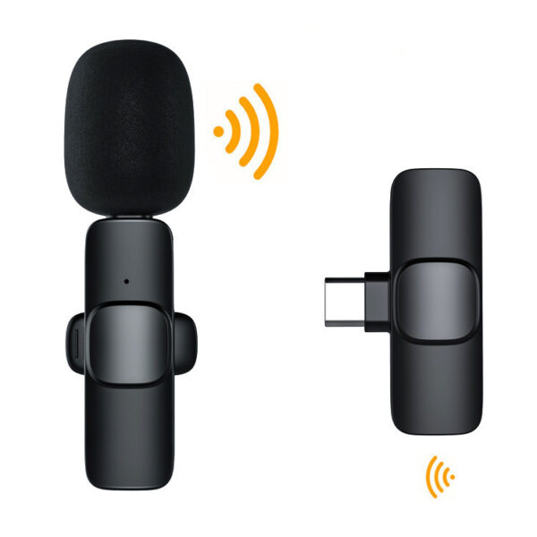 Wireless Lavalier Noise Reduction Microphone Small Microphone - Image 7